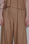 BASERANGE Trousers Portugal BAS-TRST-WS-000-YUZONG Bath Brown